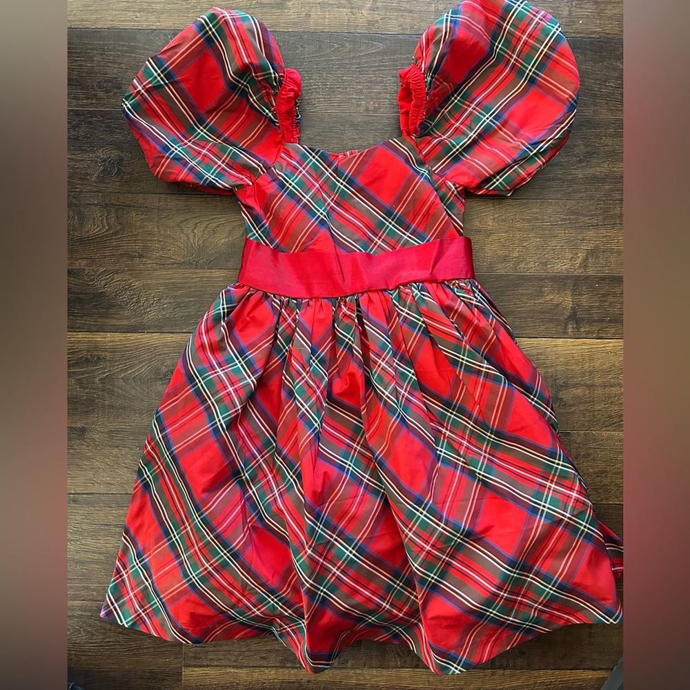 Janie and Jack our favorite tartan dress, size 5